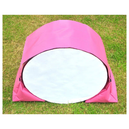 Dog Agility Training Tunnel Sandbags Adjustable 60cm - 80cm Diameter For Indoor And Outdoor UV PVC In Various Colours 300mm Material Width