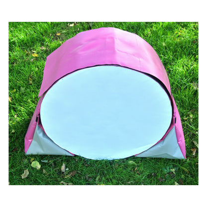 Dog Agility Training Tunnel Sandbags Adjustable 60cm - 80cm Diameter For Indoor And Outdoor UV PVC In Various Colours 300mm Material Width