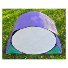 Load image into Gallery viewer, Dog Agility Training Tunnel Sandbags Adjustable 60cm - 80cm Diameter For Indoor And Outdoor UV PVC In Various Colours 490mm Material Width