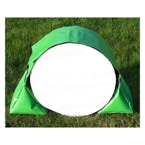 Dog Agility Training Tunnel Sandbags Adjustable 60cm - 80cm Diameter For Indoor And Outdoor UV PVC In Various Colours 490mm Material Width