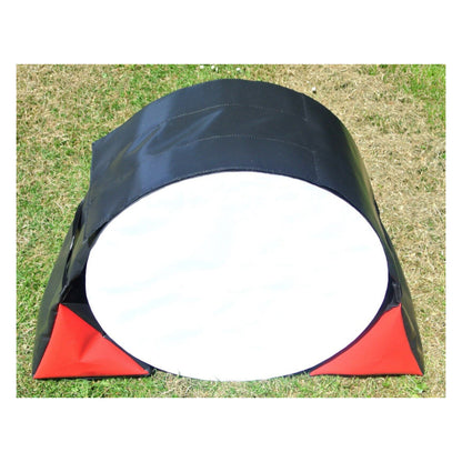 Dog Agility Training Tunnel Sandbags Adjustable 60cm - 80cm Diameter For Indoor And Outdoor UV PVC In Various Colours 490mm Material Width
