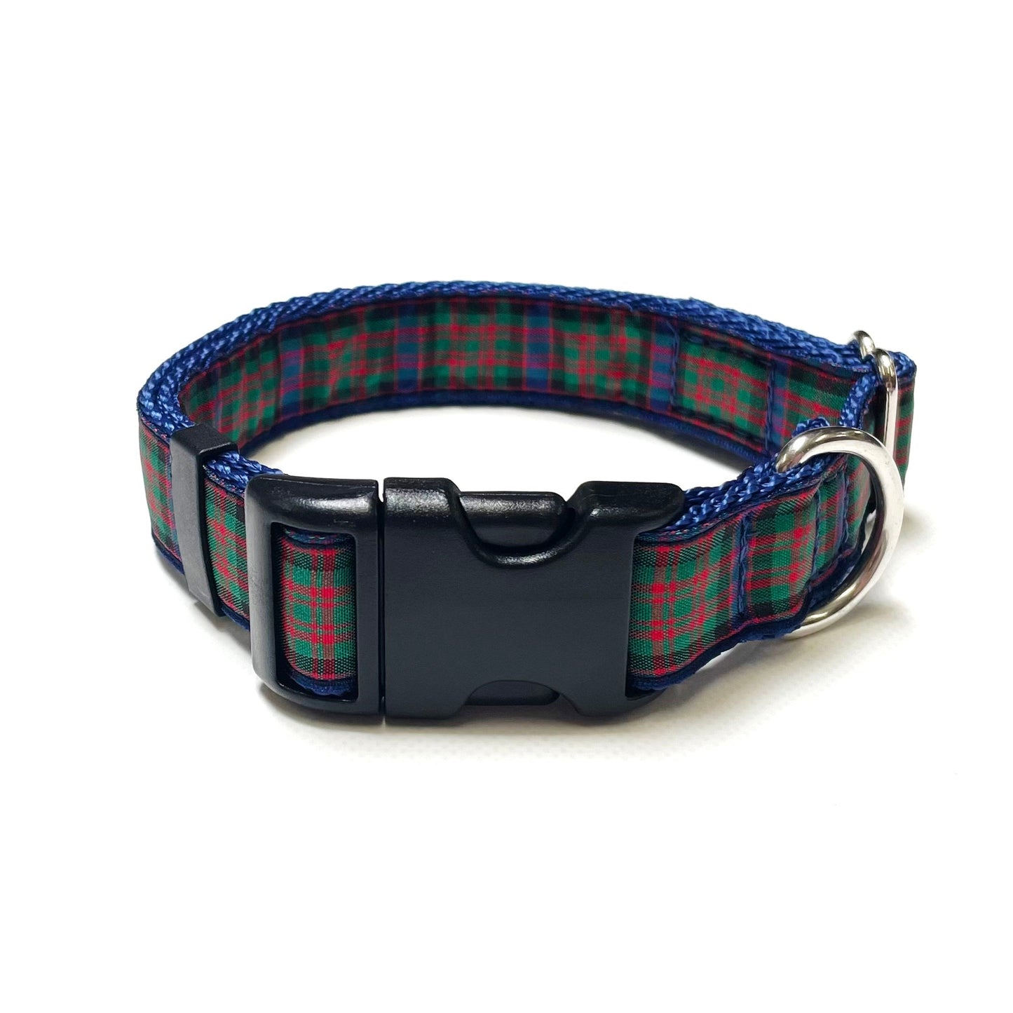 Tartan Dog Collar 25mm Wide Adjustable Comfortable Collar Small Medium Large 17 Designs