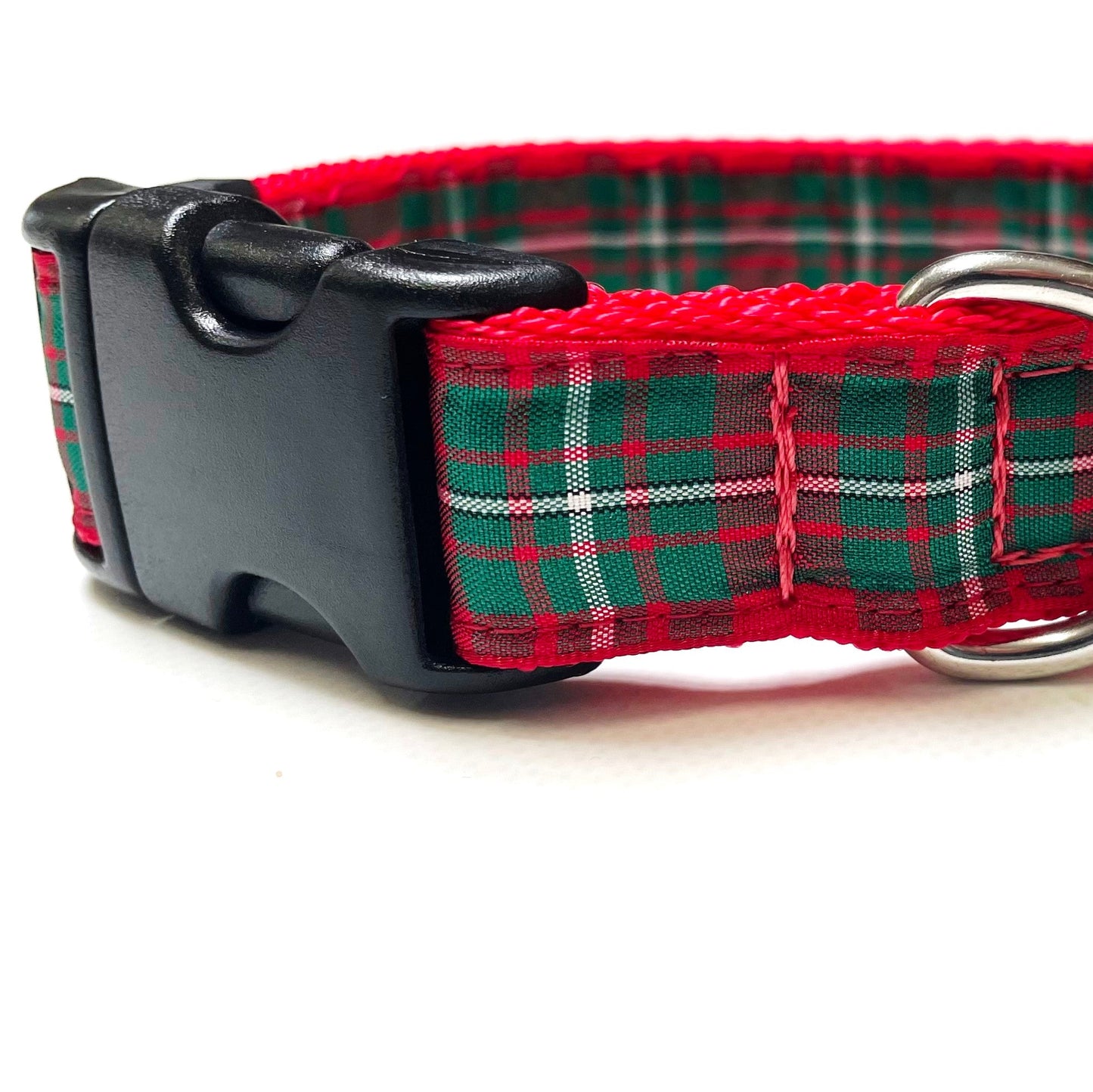 Tartan Dog Collar 25mm Wide Adjustable Comfortable Collar Small Medium Large 17 Designs