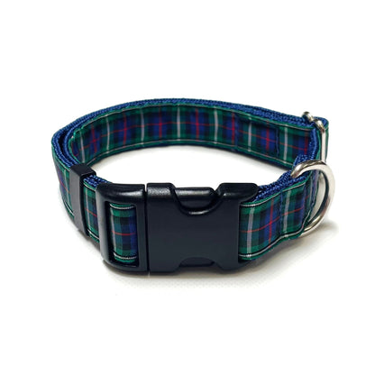 Tartan Dog Collar 25mm Wide Adjustable Comfortable Collar Small Medium Large 17 Designs