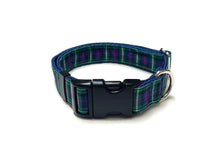 Load image into Gallery viewer, Tartan Dog Collar 25mm Wide Adjustable Comfortable Collar Small Medium Large 17 Designs