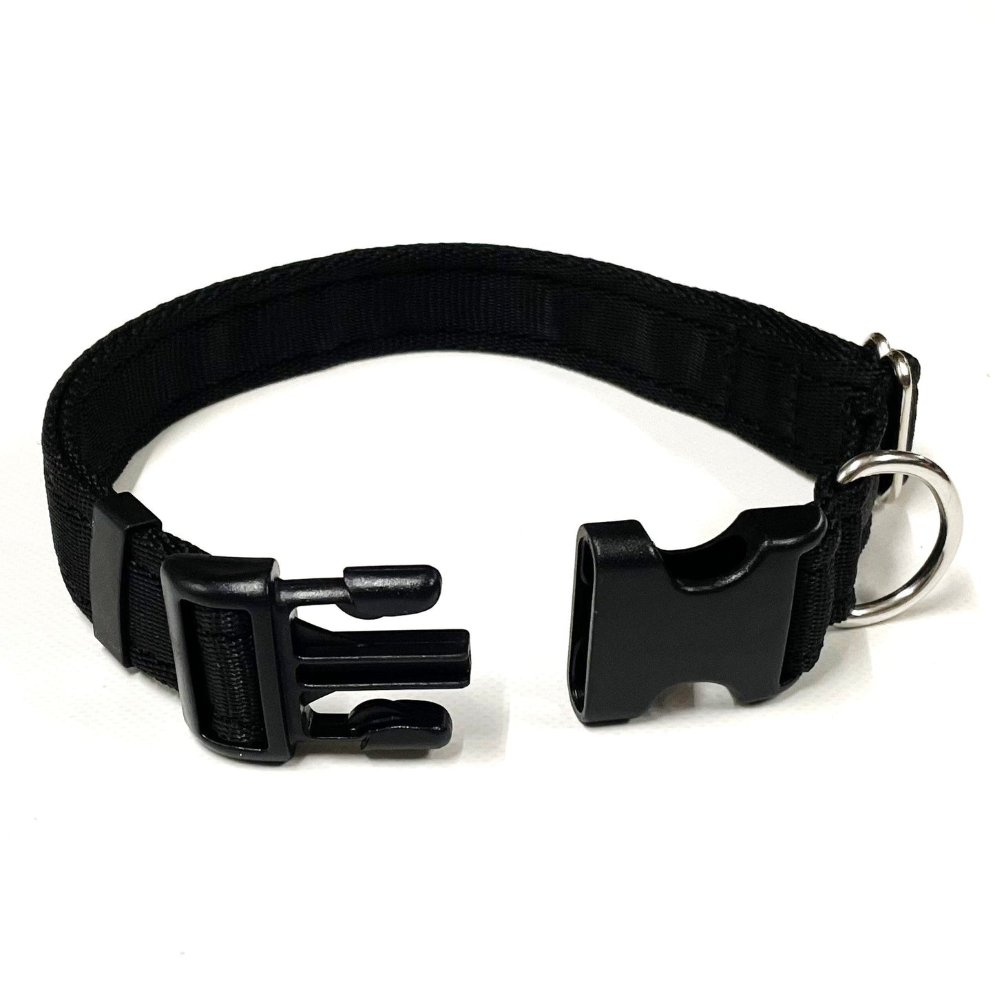 Adjustable Dog Collars 25mm Cushion Webbing In Various Colours And Sizes Small Medium Large