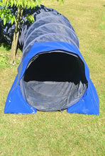 Load image into Gallery viewer, Dog Agility Tunnel Sandbags 60cm Diameter Non Adjustable All In One With Handles For Indoor And Outdoor UV PVC In Various Colours 300mm Material Width