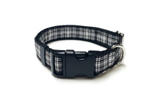 Load image into Gallery viewer, Tartan Dog Collar 25mm Wide Adjustable Comfortable Collar Small Medium Large 17 Designs