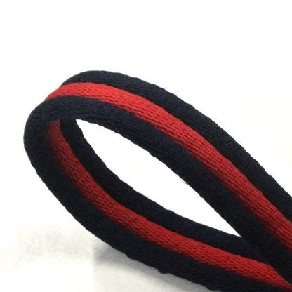 Double Ended Dog Lead With Sliding Swivel Handle Set In 20mm Air Webbing