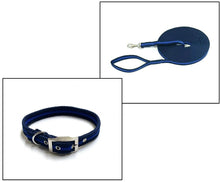 Load image into Gallery viewer, Dog Collar And Lead Set 25mm Air Webbing Small Collar In Various Lengths And Matching Colours