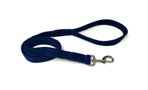 Dog Lead Walking Leash Short Training Lead 45" And 76" Long 20mm 25mm Soft Air Webbing In Various Colours