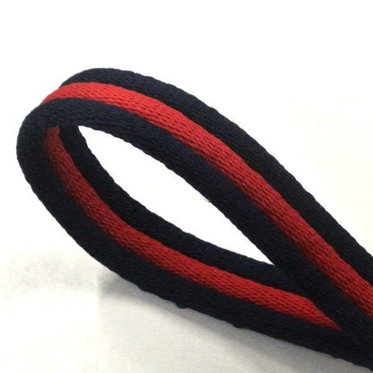 Double Ended Dog Lead With Sliding Swivel Handle Set In 25mm Air Webbing