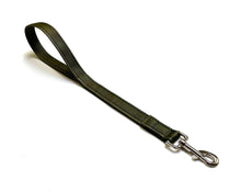 Load image into Gallery viewer, 18&quot; Short Close Control Dog Training Lead Leash 25mm Cushion Webbing In 19 Colours