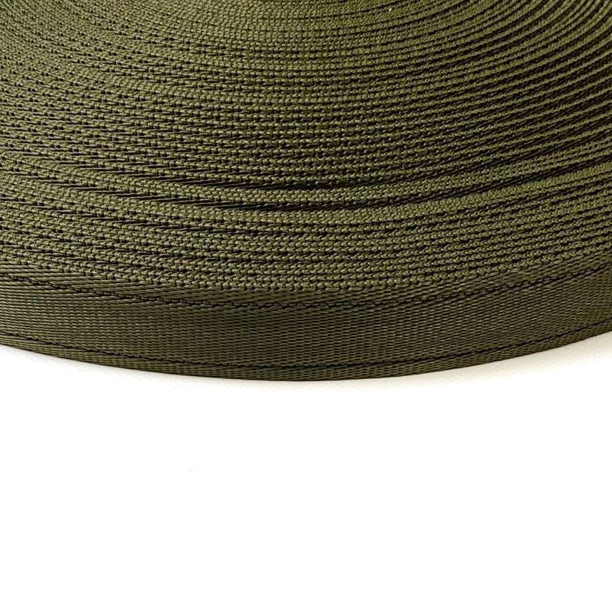 25mm Cushion Webbing In Various Colours And Lengths 550kg Ideal For Dog Leads Collars Straps Bags Handles