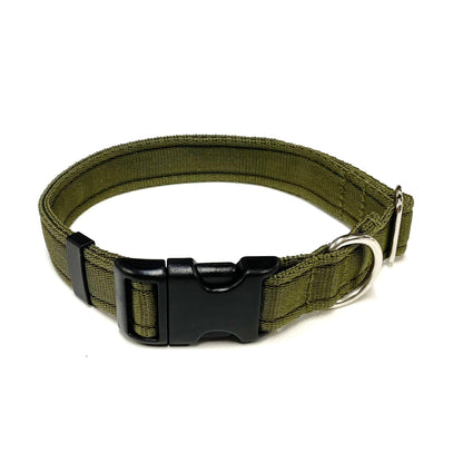 Adjustable Dog Collars 25mm Cushion Webbing In Various Colours And Sizes Small Medium Large