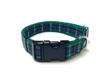 Load image into Gallery viewer, Tartan Dog Collar 25mm Wide Adjustable Comfortable Collar Small Medium Large 17 Designs