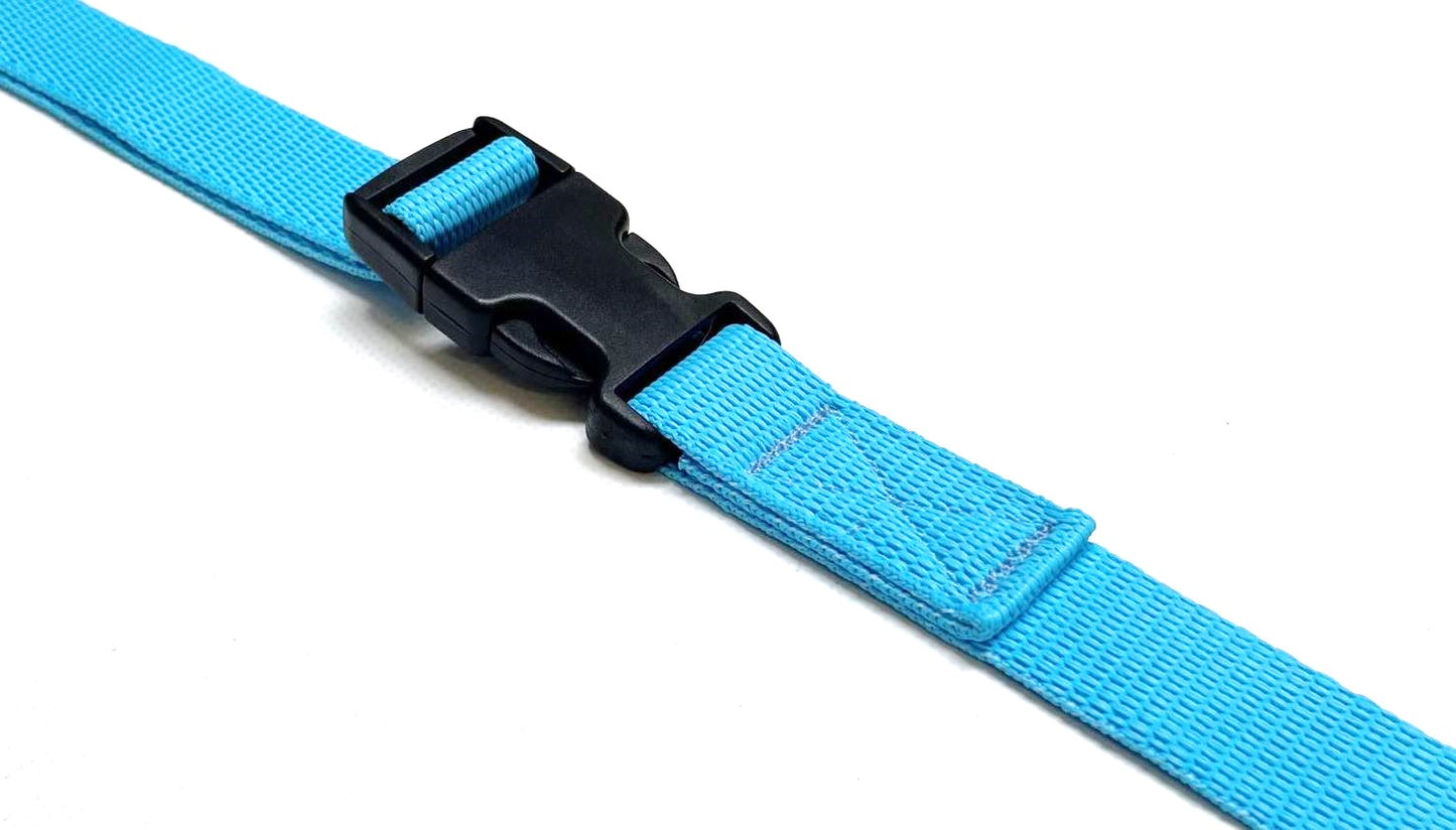 Tie Down Strap Side Release Buckle Belt Luggage Storage Strap 25mm Polypropylene Webbing 19 Colours