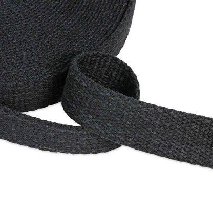 25mm Heavy Duty Cotton Webbing 100% Cotton 1 Inch Wide Sewing Bag Straps Tapes