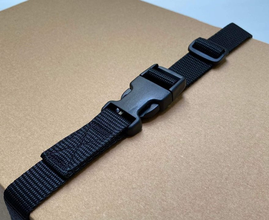 Tie Down Strap Side Release Buckle Belt Luggage Storage Strap 25mm Polypropylene Webbing 19 Colours