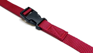 Tie Down Strap Side Release Buckle Belt Luggage Storage Strap 25mm Polypropylene Webbing 19 Colours