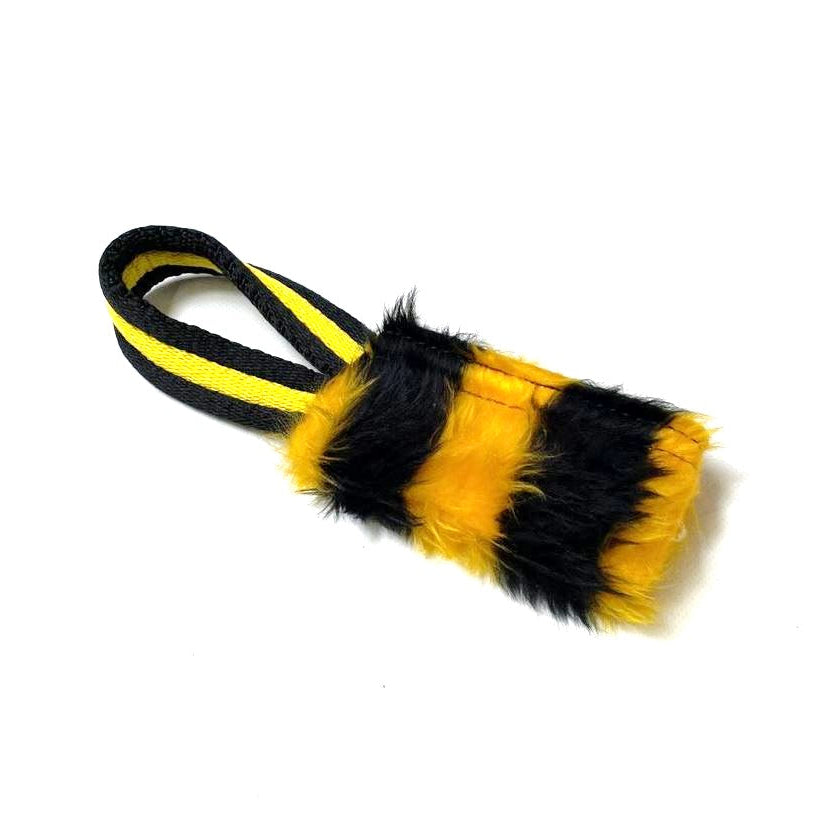 Dog Training Treat Bag Obedience Retrieve Furry Long Prey Dummy In Various Colours Small 4" x 2"