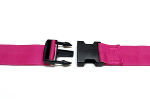 Tie Down Straps Plastic Side Release Buckle 50mm V-Twill Webbing 17 Colours Luggage Storage 1m - 5m Long