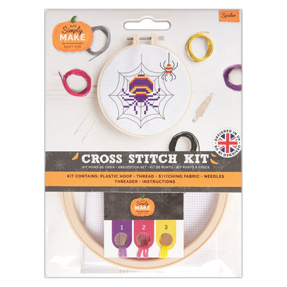 Autumn Halloween Cross Stitch Kit Sewing Craft 13 Designs Docrafts Simply Make