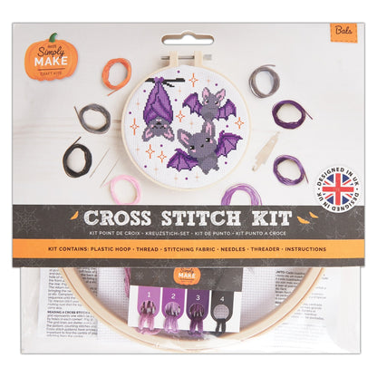 Autumn Halloween Cross Stitch Kit Sewing Craft 13 Designs Docrafts Simply Make