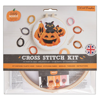 Autumn Halloween Cross Stitch Kit Sewing Craft 13 Designs Docrafts Simply Make