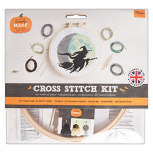Load image into Gallery viewer, Autumn Halloween Cross Stitch Kit Sewing Craft 13 Designs Docrafts Simply Make
