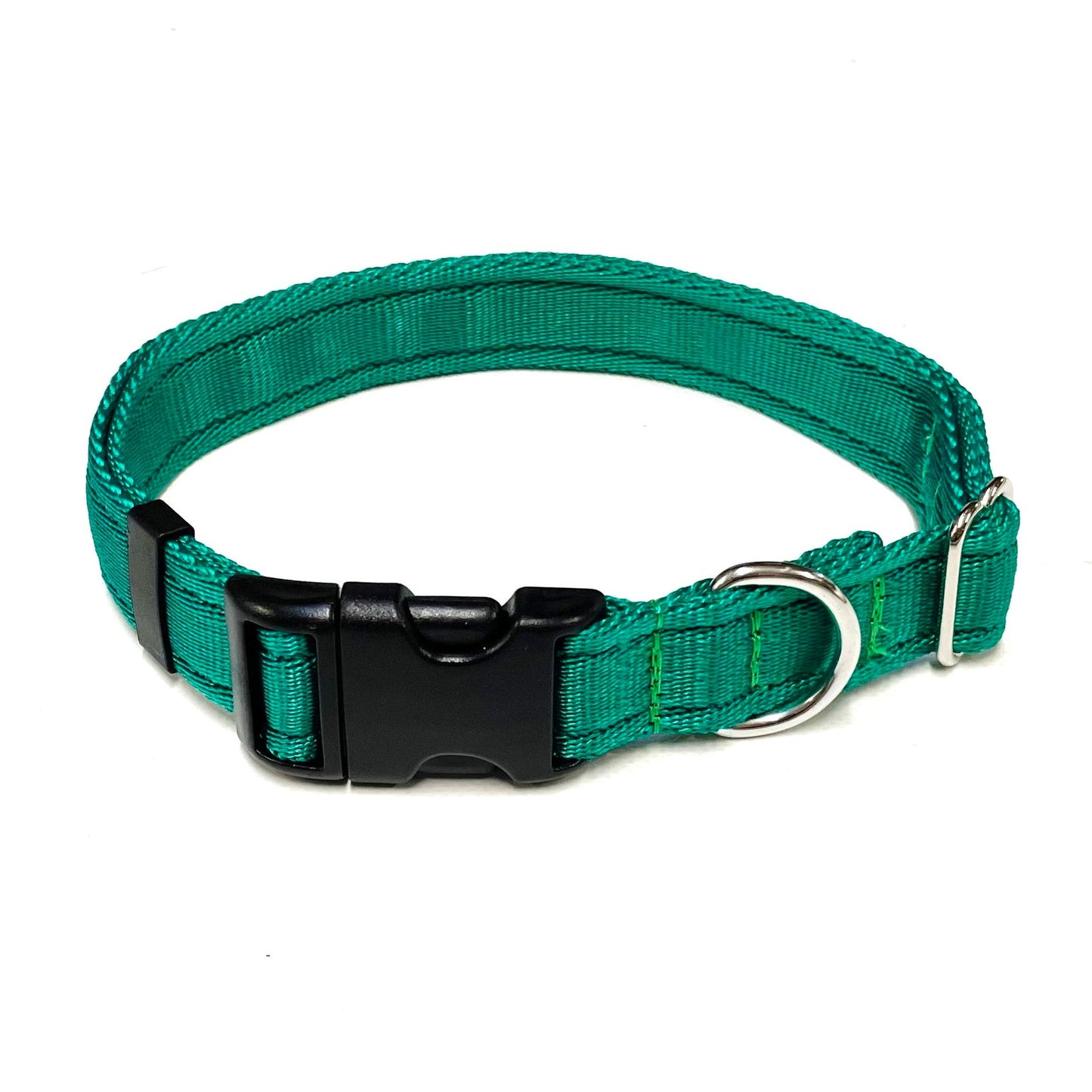 Adjustable Dog Collars 25mm Cushion Webbing In Various Colours And Sizes Small Medium Large