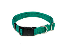 Load image into Gallery viewer, Adjustable Dog Collars 25mm Cushion Webbing In Various Colours And Sizes Small Medium Large