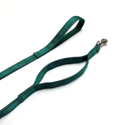 Dog Lead With Double Handle For Quick Grab Safety Control 2m Long Walking Leash
