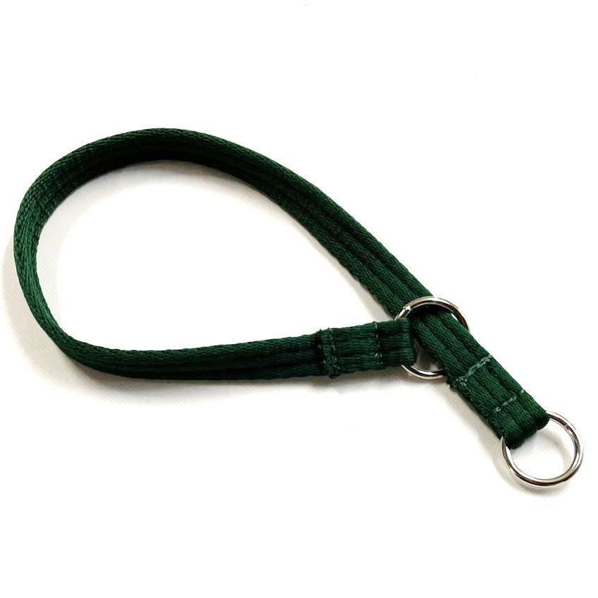 Dog Slip Collar 18" Neck Size 20mm 25mm Soft Air Webbing Various Colours