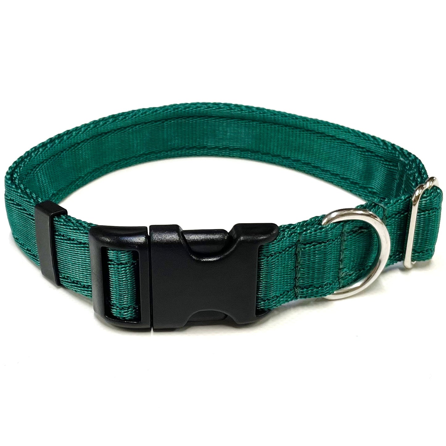 Adjustable Dog Collars 25mm Cushion Webbing In Various Colours And Sizes Small Medium Large