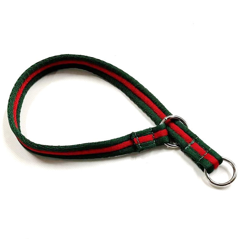Dog Slip Collar 16" Neck Size 20mm 25mm Soft Air Webbing Various Colours