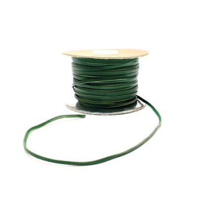 3mm Flat Genuine Leather Thonging Strip Laces Cord Various Colours And Lengths