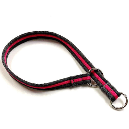 Dog Slip Collar 16" Neck Size 20mm 25mm Soft Air Webbing Various Colours