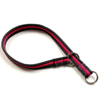 Dog Slip Collar 18" Neck Size 20mm 25mm Soft Air Webbing Various Colours