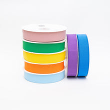 Load image into Gallery viewer, 25mm Flat Elastic Coloured Woven 1&quot; Wide 21 Colours 1m 2m 5m 10m Sewing Crafts