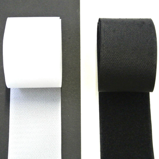 16mm Sew On Hook And Loop Interlocking Tape Black White Sewing Crafts DIY