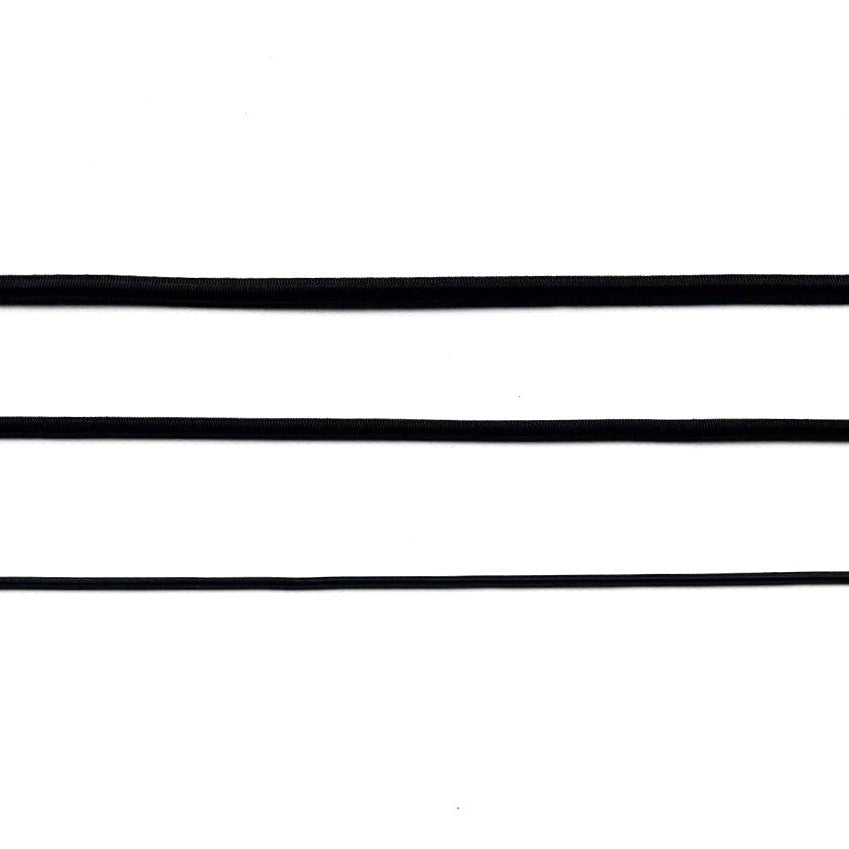 Bungee Cord Elastic 3mm 5mm 6mm Black Craft Trailer Boat DIY x1 x2 x5 x10 x25 x100 x250 Metres