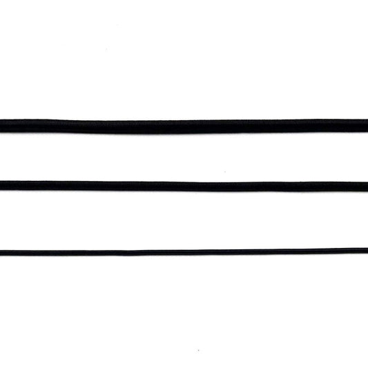 Bungee Cord Elastic 3mm 5mm 6mm Black Craft Trailer Boat DIY x1 x2 x5 x10 x25 x100 x250 Metres