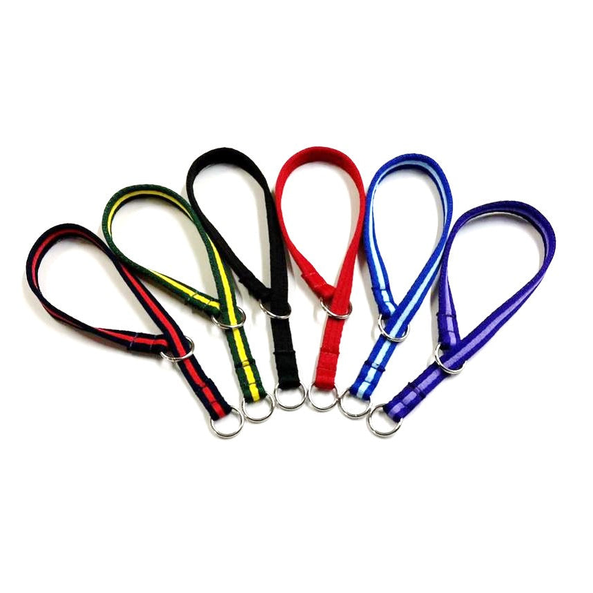 Dog Slip Collar 20" Neck Size 20mm 25mm Soft Air Webbing Various Colours