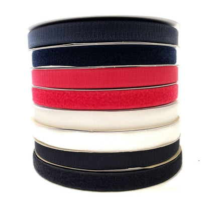 25mm Sew On Hook And Loop Interlocking Tape In 4 Colours Sewing Crafts DIY