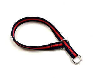Dog Slip Collar 14" Neck Size 20mm 25mm Soft Air Webbing Various Colours