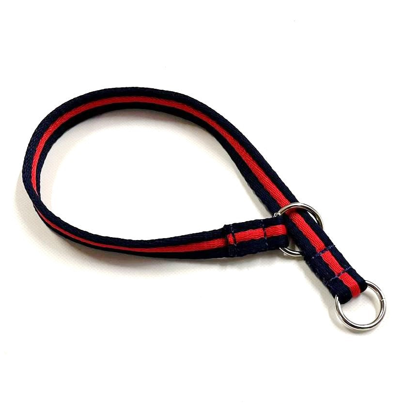 Dog Slip Collar 20" Neck Size 20mm 25mm Soft Air Webbing Various Colours