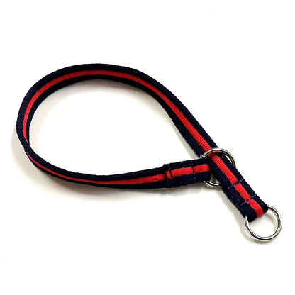 Dog Slip Collar 20" Neck Size 20mm 25mm Soft Air Webbing Various Colours