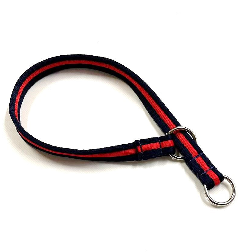 Dog Slip Collar 18" Neck Size 20mm 25mm Soft Air Webbing Various Colours