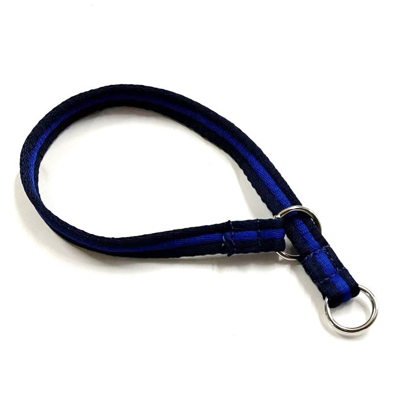 Dog Slip Collar 14" Neck Size 20mm 25mm Soft Air Webbing Various Colours